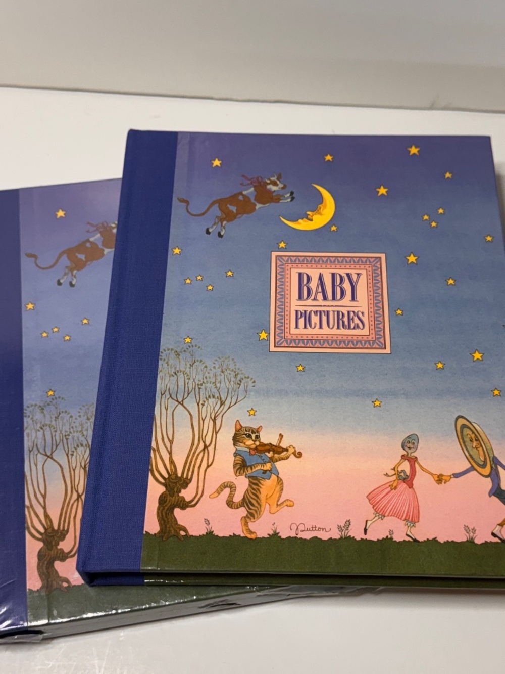 VTG  Set of 2 - 1995 "Baby Picture"Hardback Photo Album Illustrated Darcy May
